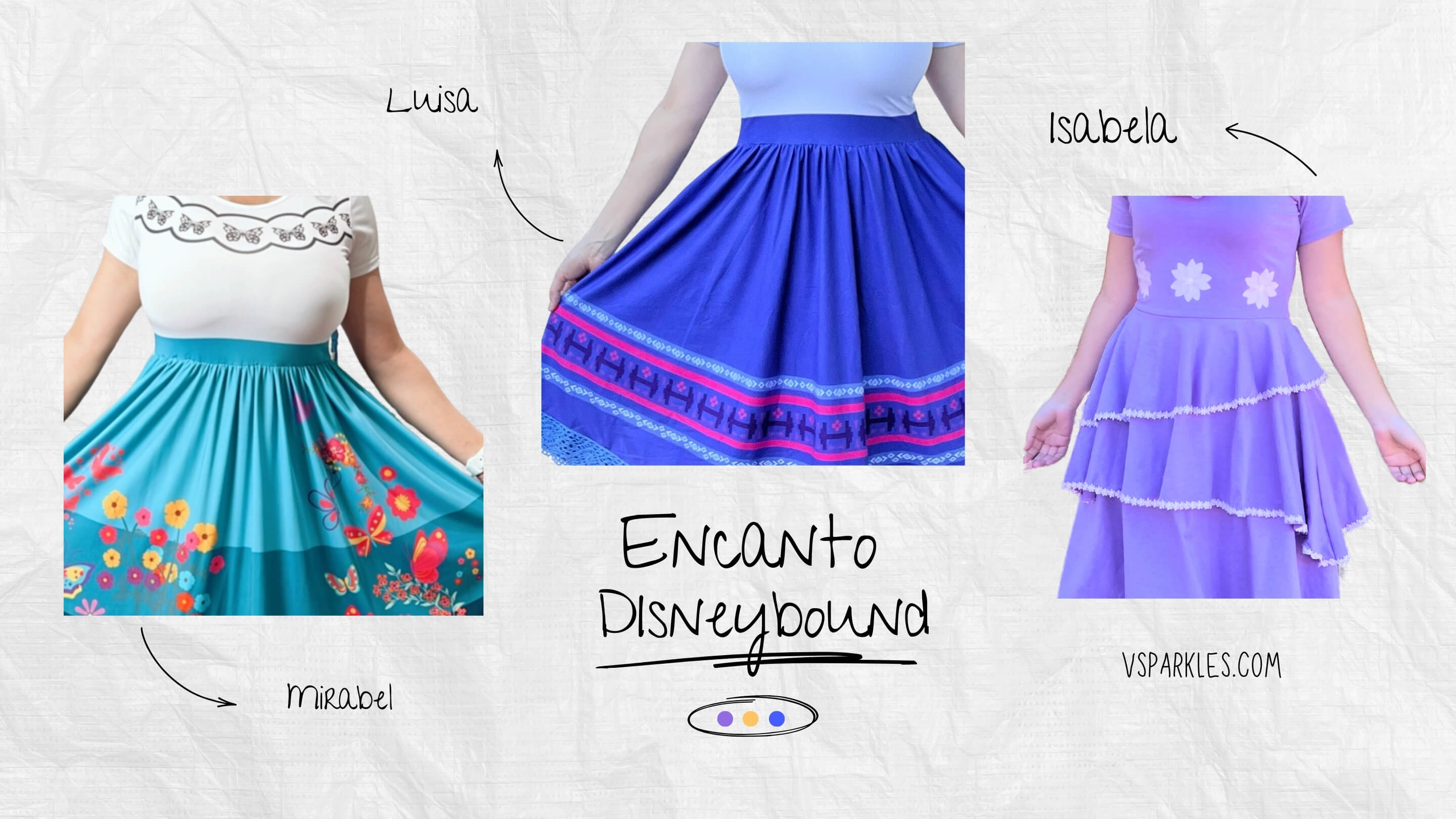 encanto isabela blue dress Disney Bound: Magical Family Outfits Inspired by Encanto Petite Black Formal Dresses Size:9m long sleeve Childsplay Clothing Encanto outfits