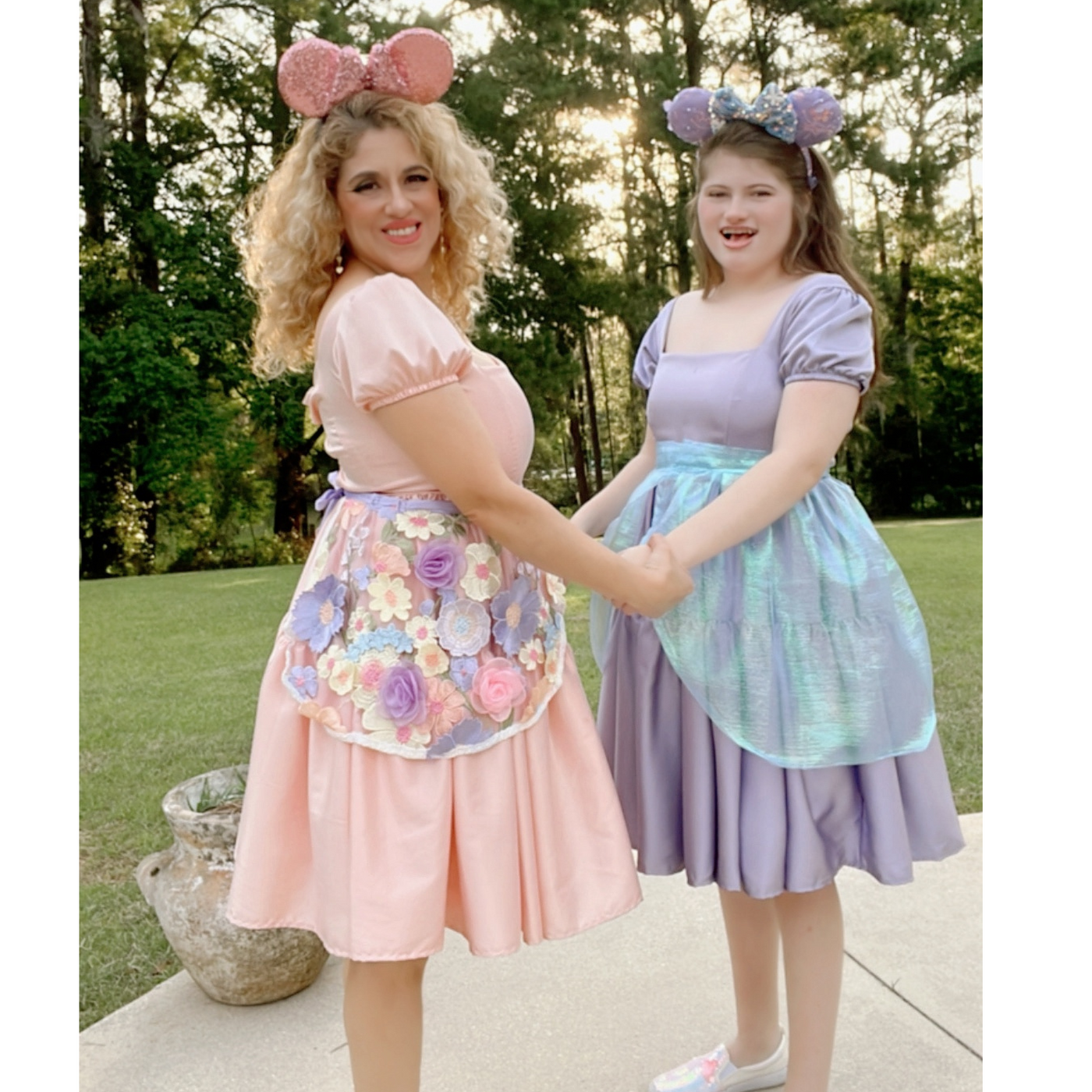 Once Upon a Twirl: Enchanted Tower Princess Pink Adult dress
