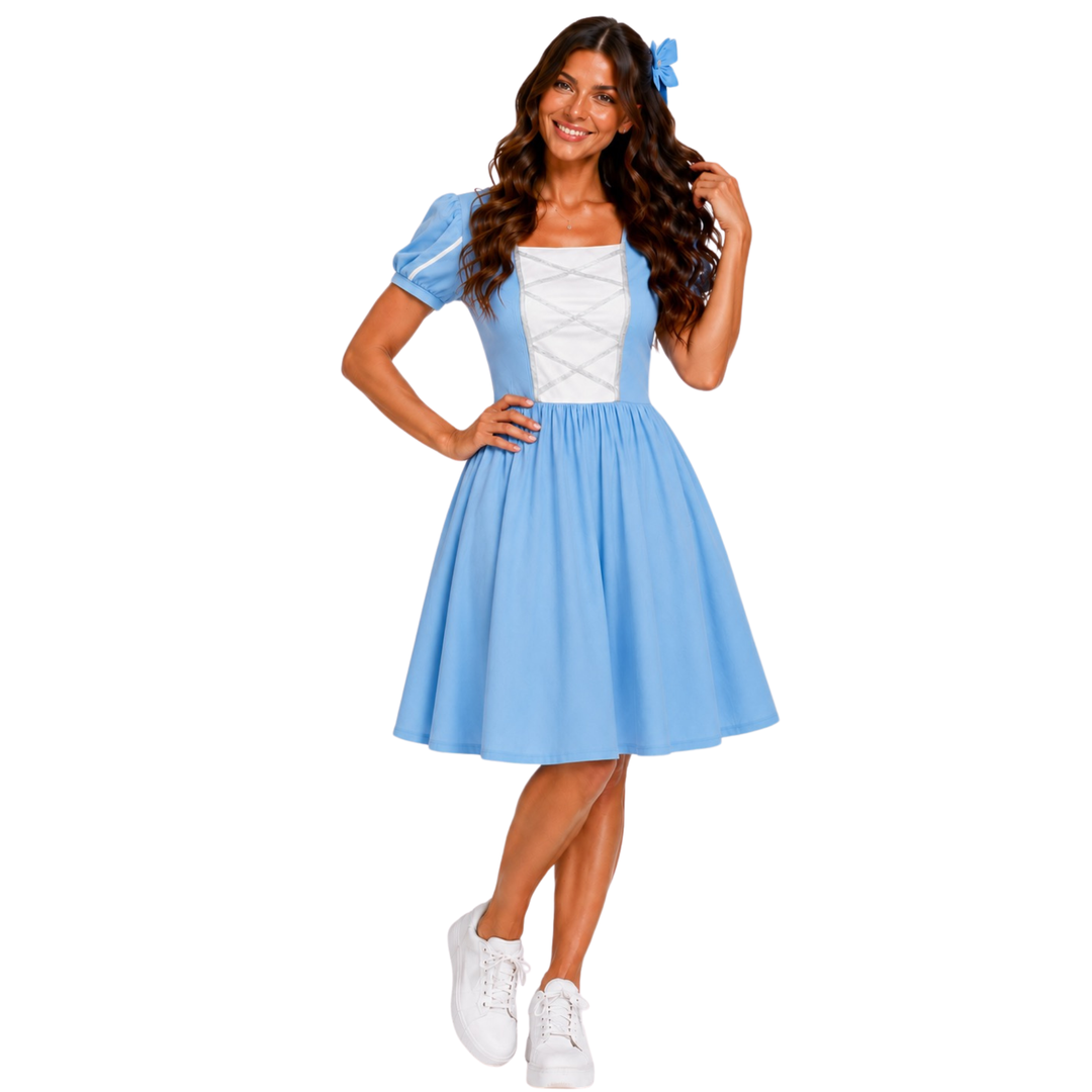 disney princess dresses for women VOREAD Womens Deluxe Blue Dress Halloween Fancy Ball Party Gown Costume (Blue, Small) : Clothing, Shoes & Jewelry Disney Bounding Outfits and Princess