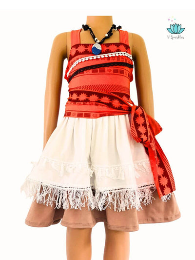 moana dress up costume toddlers and kids