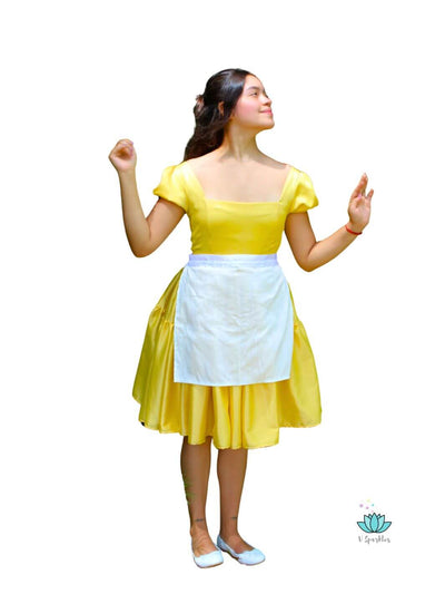 Once Upon a Twirl: Lily Pad Princess the Frog Deluxe Waitress Dress