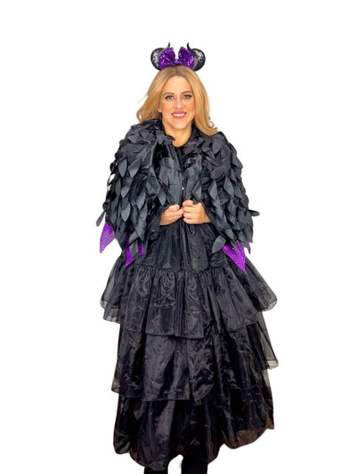 Mistress of All Evil Dress for Adults with Plus Size Option