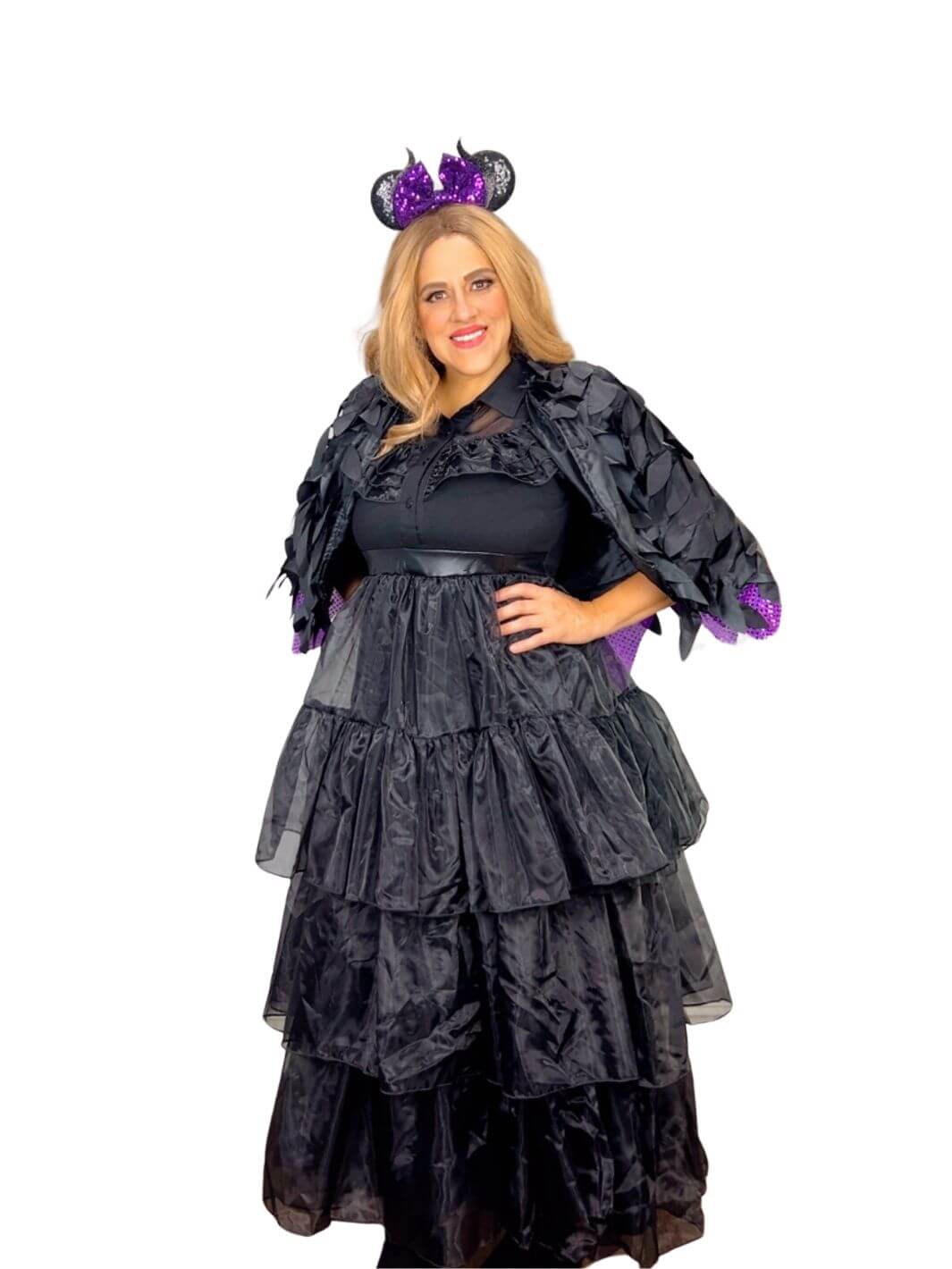 Mistress of All Evil Dress for Adults with Plus Size Option