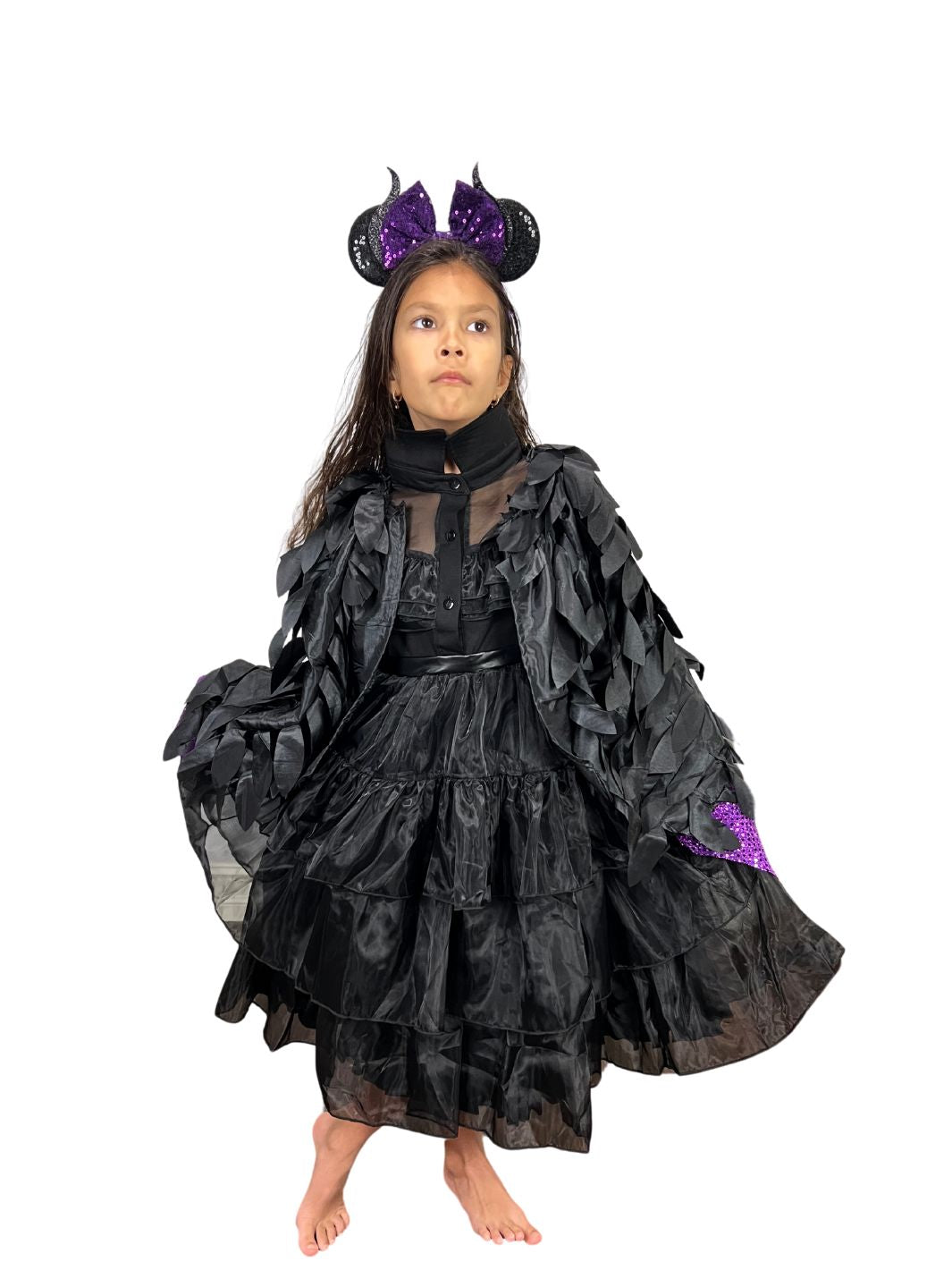 Mistress of All Evil Villain Dress for Kids and Toddlers