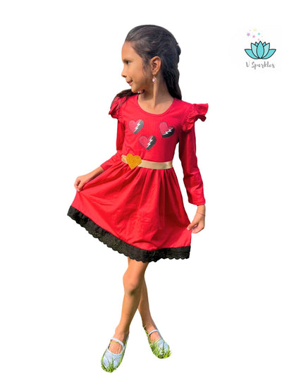 Rebel Red Costume for Kids