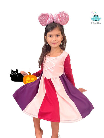 Sarah Sanderson Dress to Impress: Let your child dress to impress with this vibrant Sarah Sanderson-inspired dress, ideal for Halloween or dress-up games.