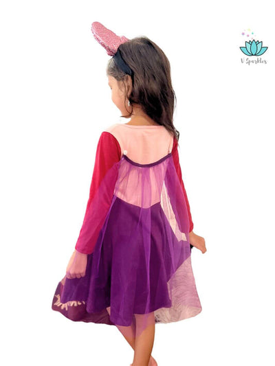 Sarah Sanderson Play Pretend Dress: A fun and magical dress for kids, inspired by Sarah Sanderson, perfect for play pretend, fashion, and special occasions.