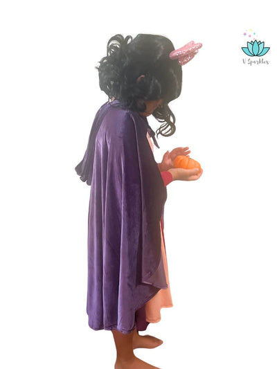 Disneybounding Sarah Sanderson Birthday Dress: This Sarah Sanderson-inspired kids dress is perfect for birthday parties or Disneybounding adventures, adding magic to every occasion.