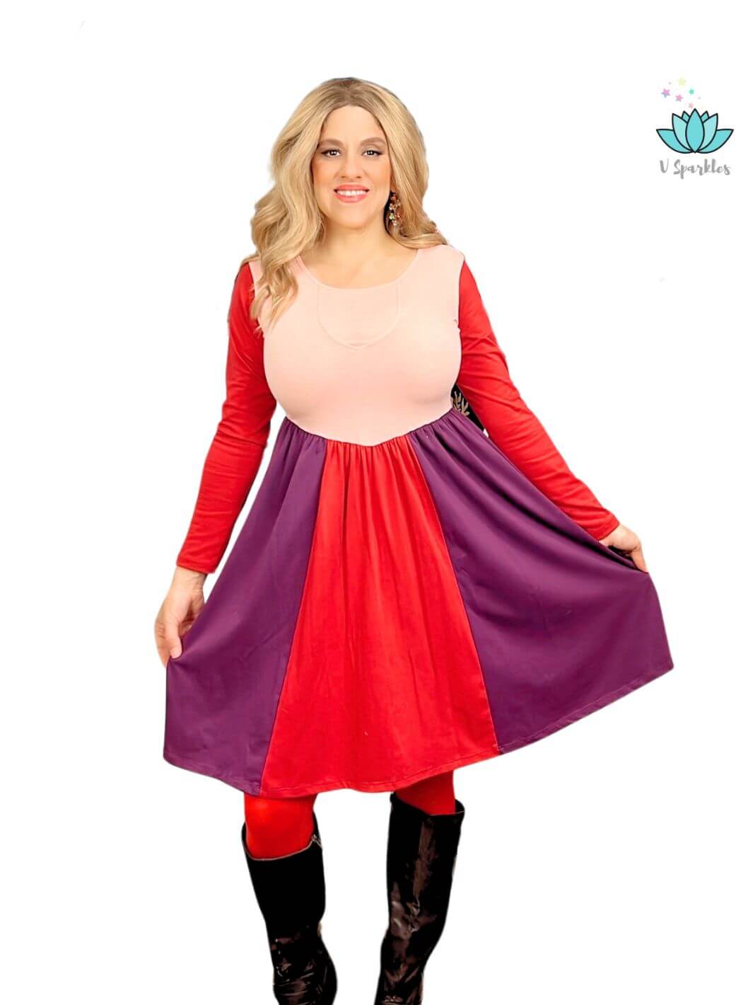 Sarah Sanderson Disneybound Outfit: Embrace the whimsical style of Sarah Sanderson with this Disneybounding outfit, perfect for Halloween or cosplay events.